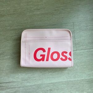 Glossier makeup bag